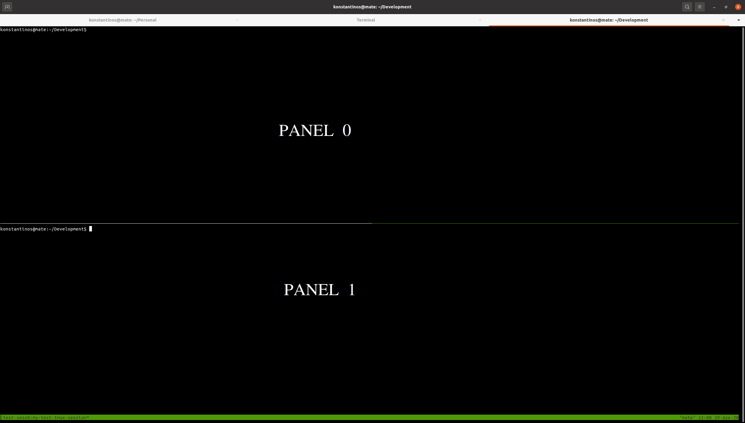 tmux exit session